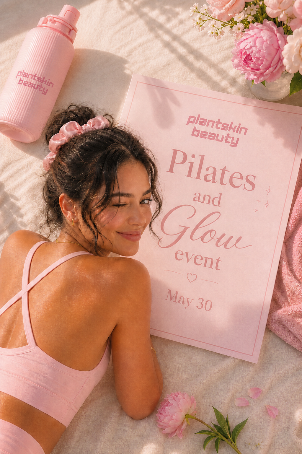 Pilates & Glow PlantskinBeauty experience ✨🌸 at Sat, May 30, 2026 11:00 AM EDT