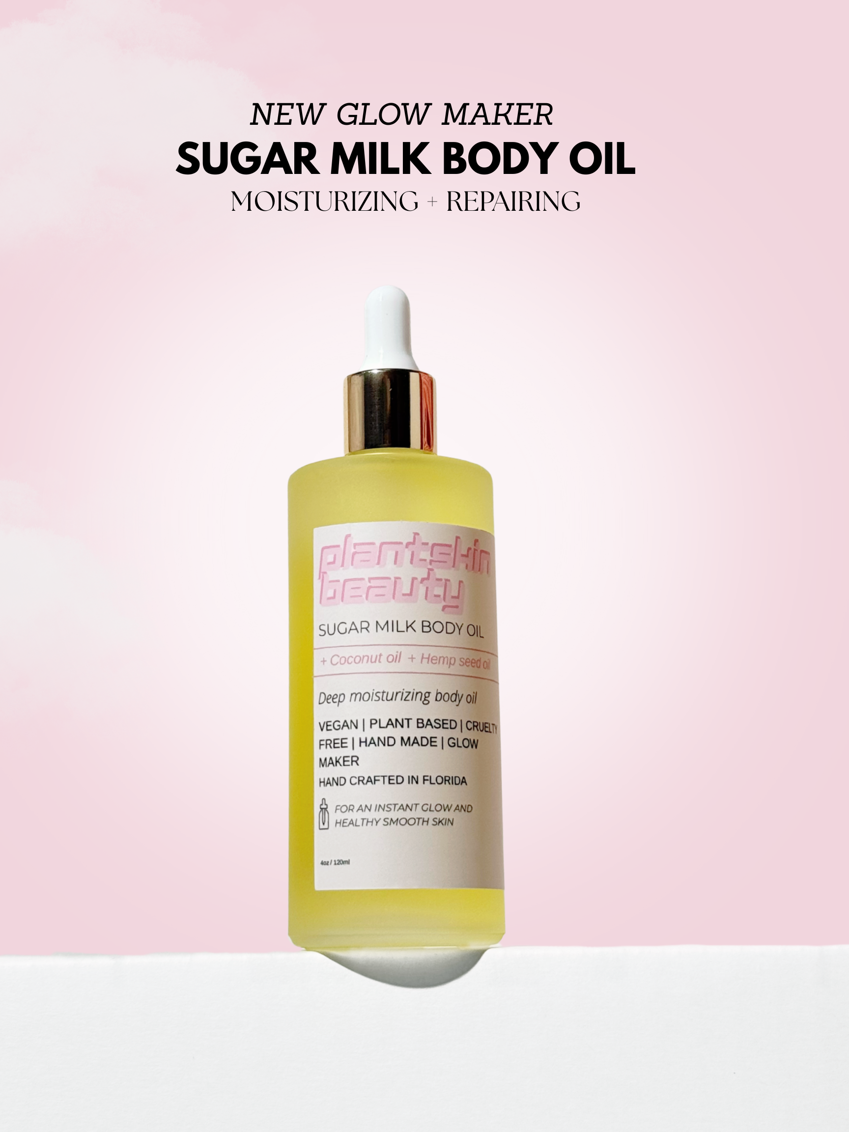 SUGAR MILK BODY OIL