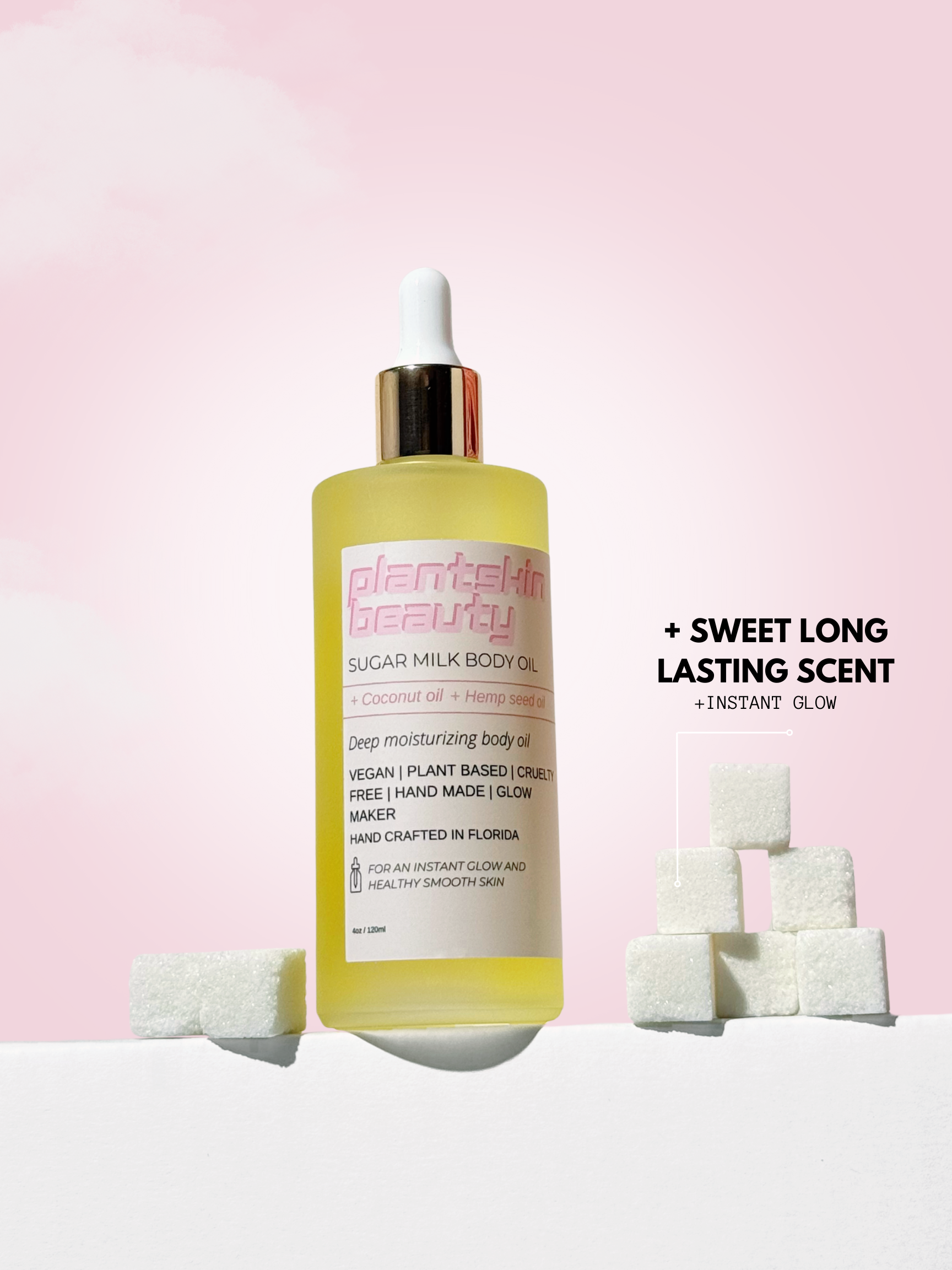 SUGAR MILK BODY OIL
