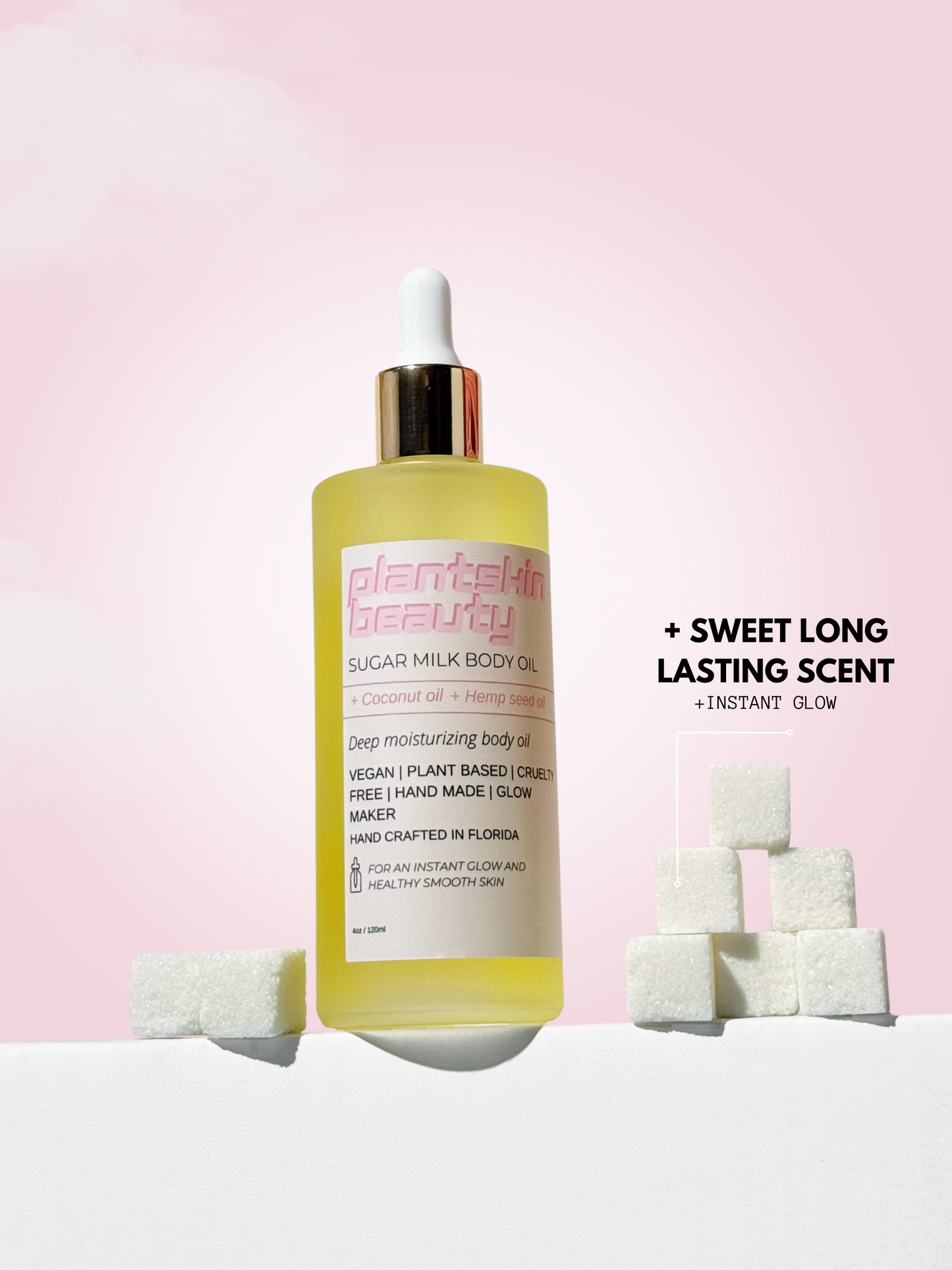 SUGAR MILK BODY OIL