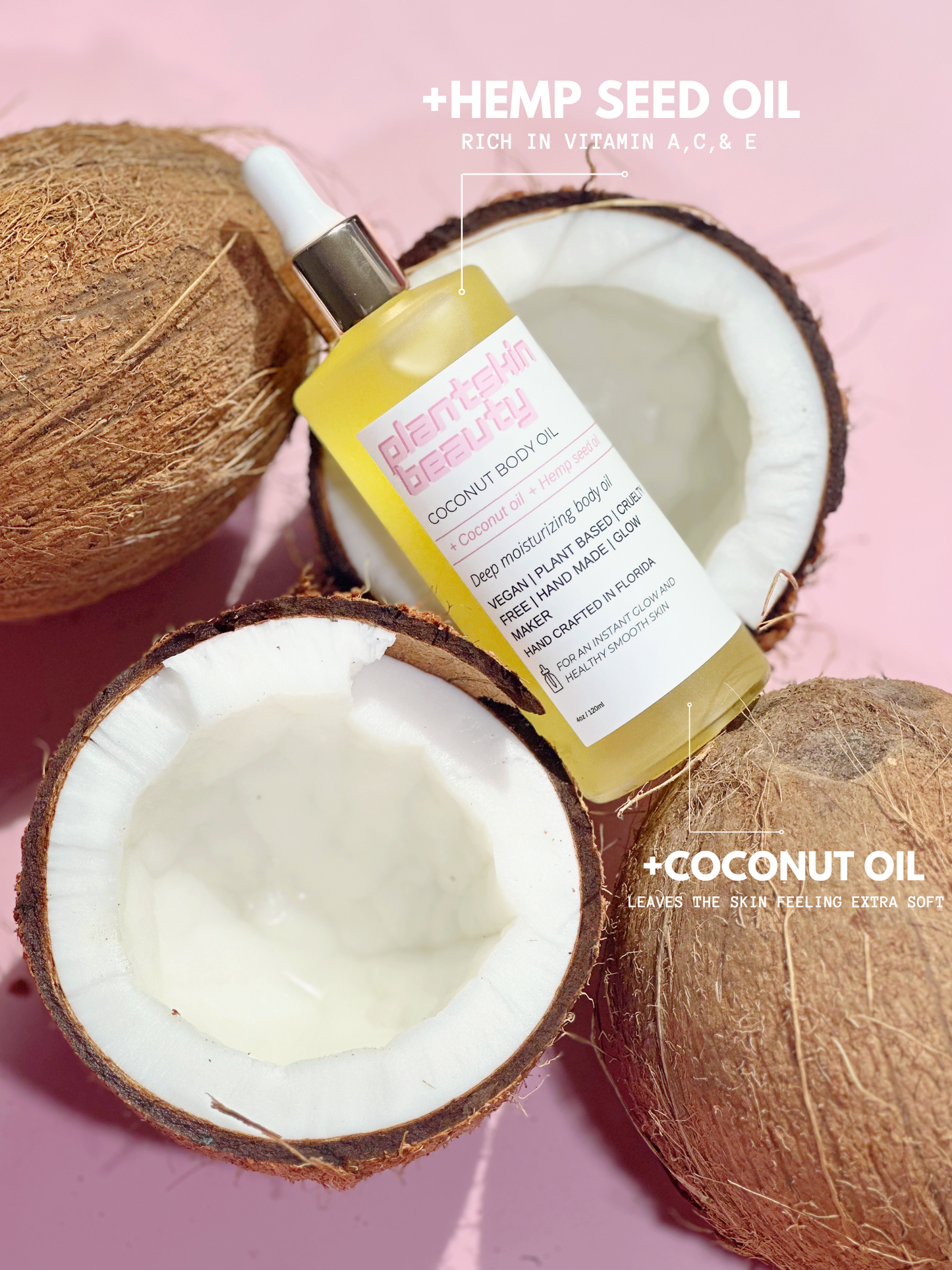 COCONUT  BODY OIL